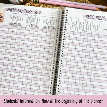 TEACHER PLANNER 2025-2026 SLOTH