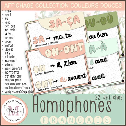 Ensemble Complet *Collection Couleurs Douces*