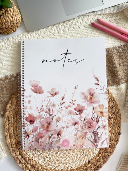 Cahier de Notes Floral