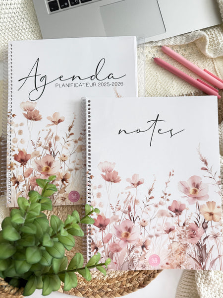 Cahier de Notes Floral