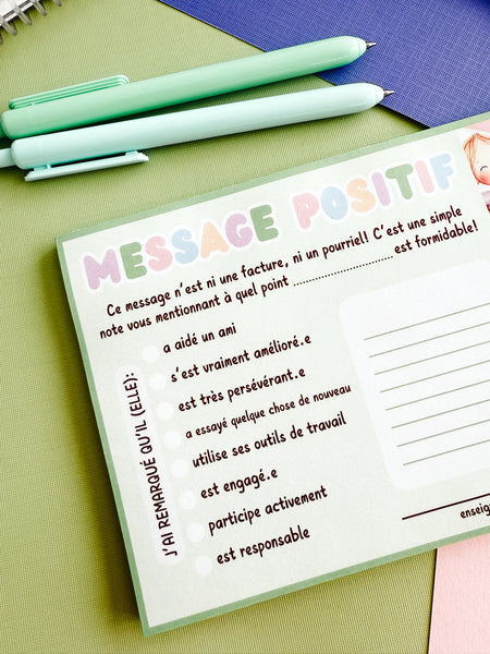Message Positif