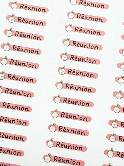 Étiquettes Réunion