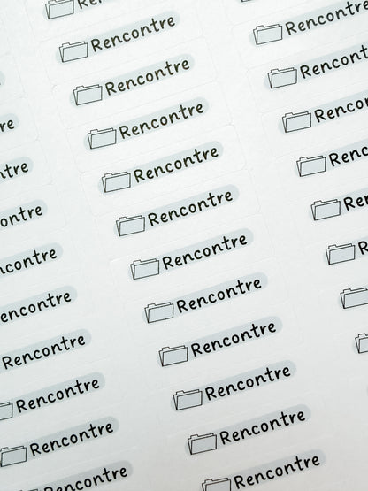 Étiquettes rencontre