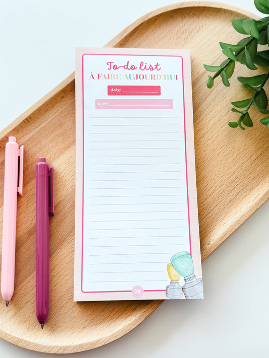 To-do list "Les Murs de Marie"