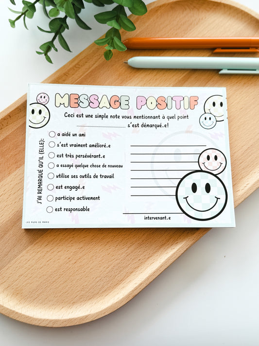 Message Positif Smiley