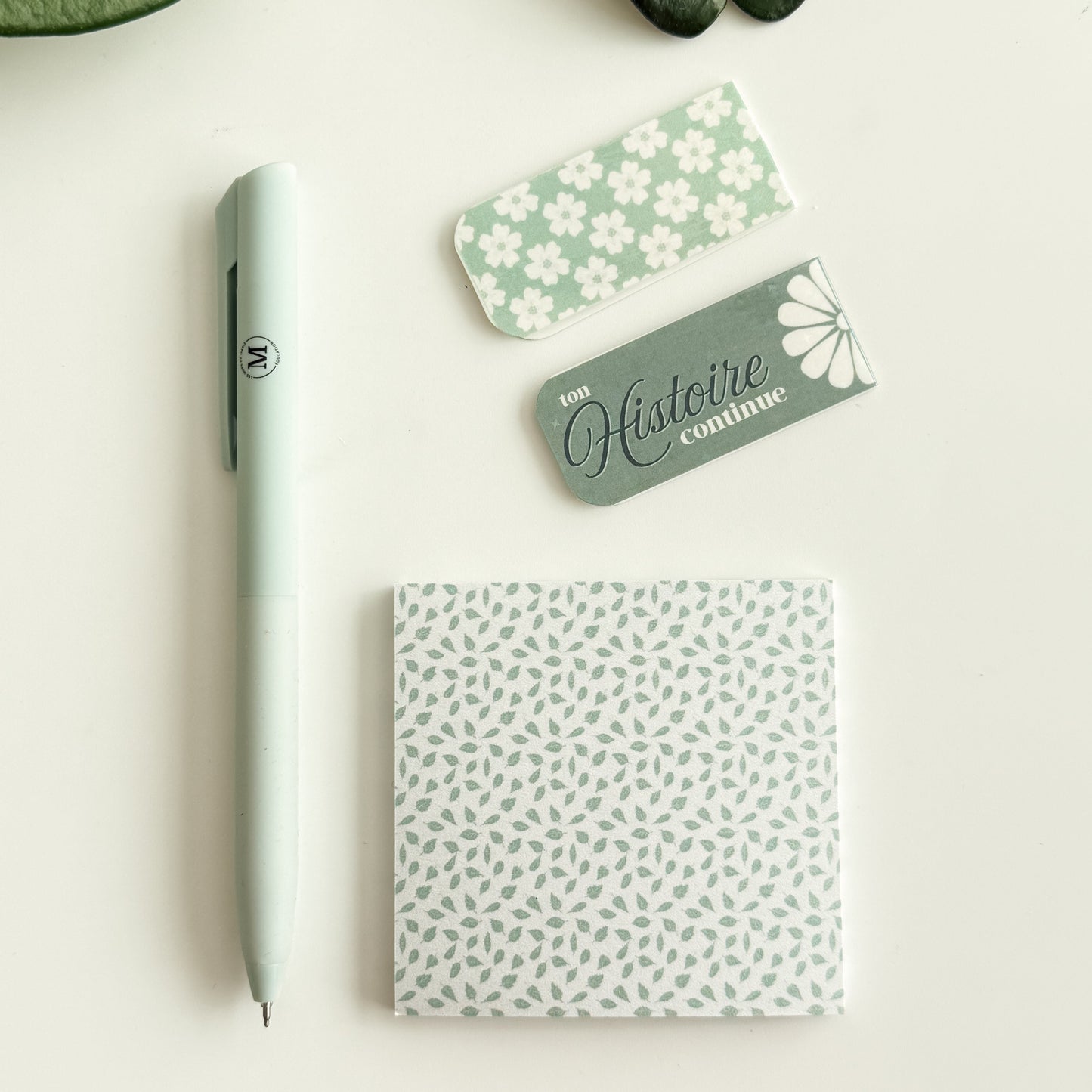Ensemble Papeterie Essentielle Sauge