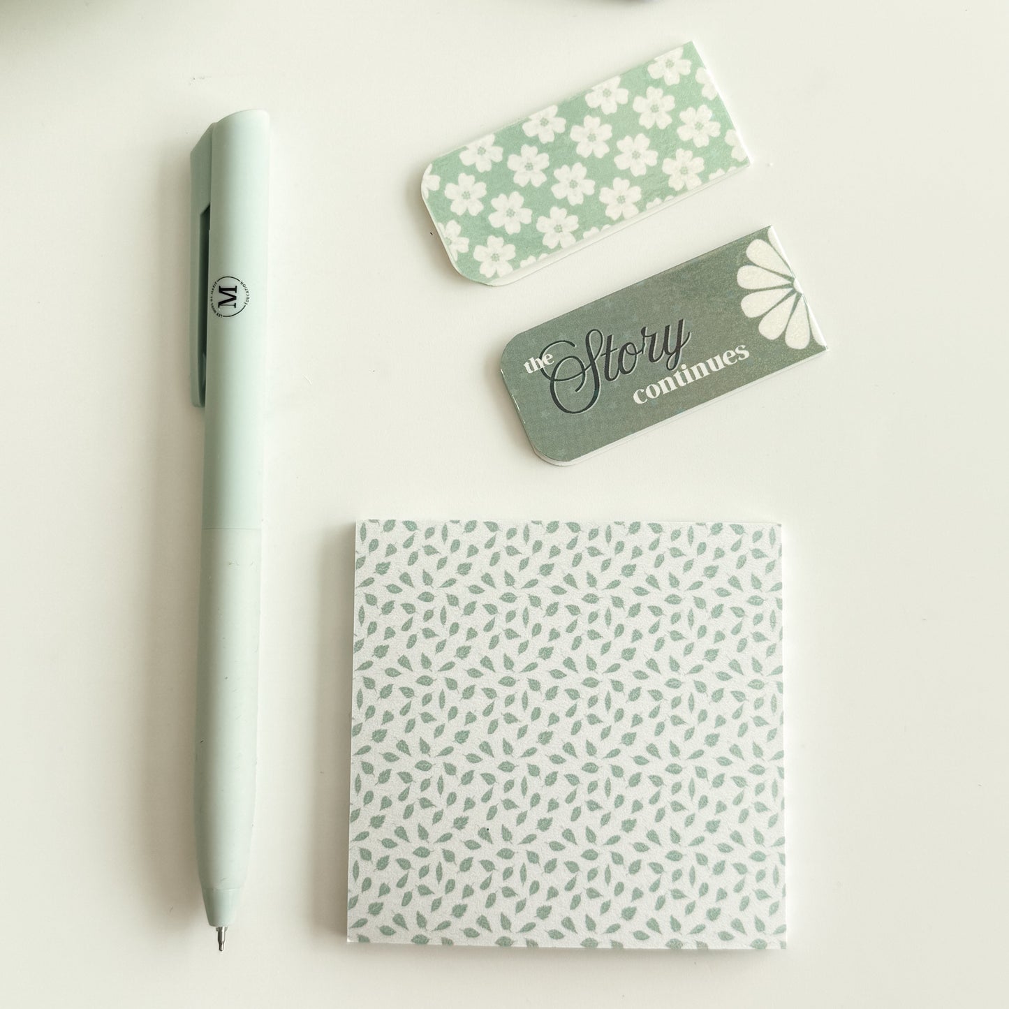 Charming Stationery Collection, Sage