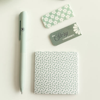 Charming Stationery Collection, Sage