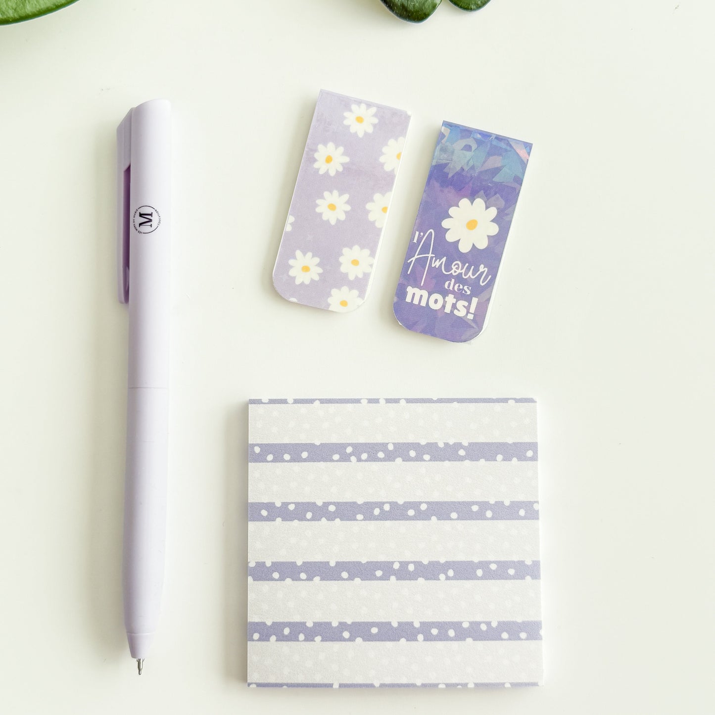 Ensemble Papeterie Essentielle Lavande