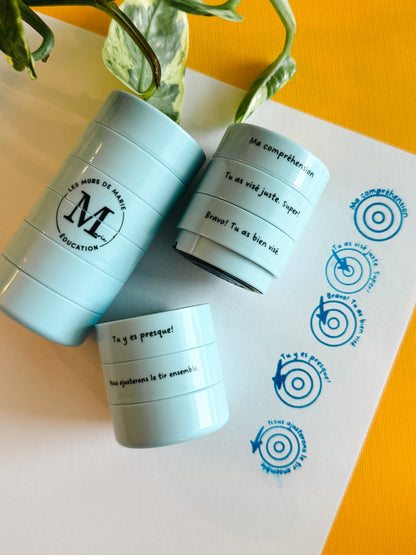 Étampe 5 en 1 "Cibles"