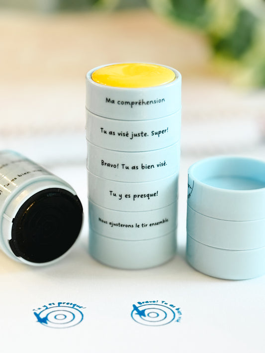 Étampe 5 en 1 "Cibles"