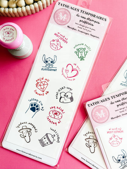 Tatouages Temporaires