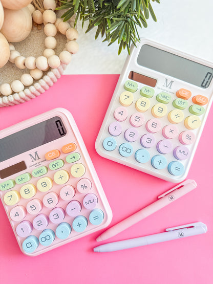 Calculatrice Pastel