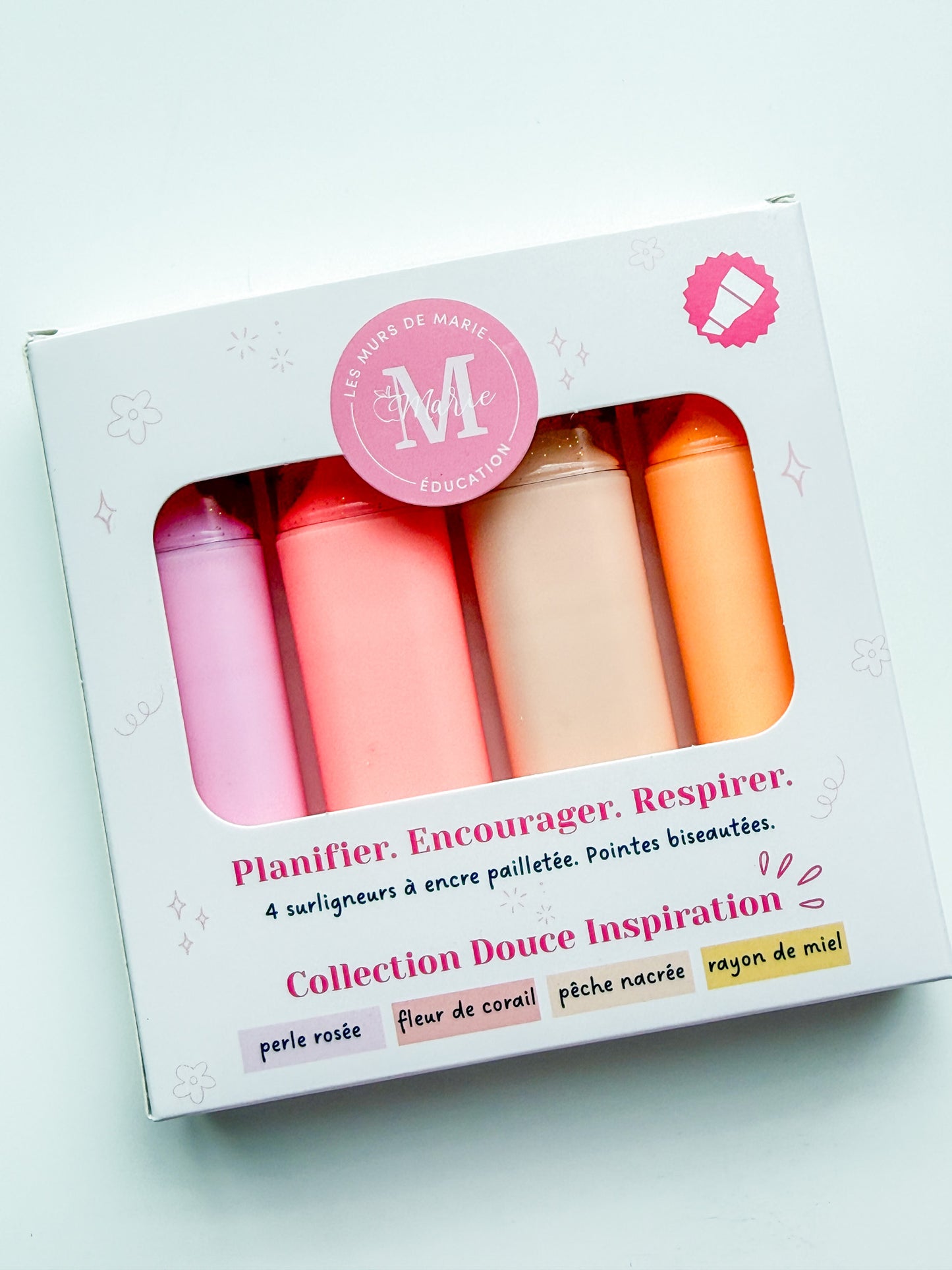 Surligneurs pailletés
