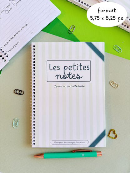 Les petites notes - Communications
