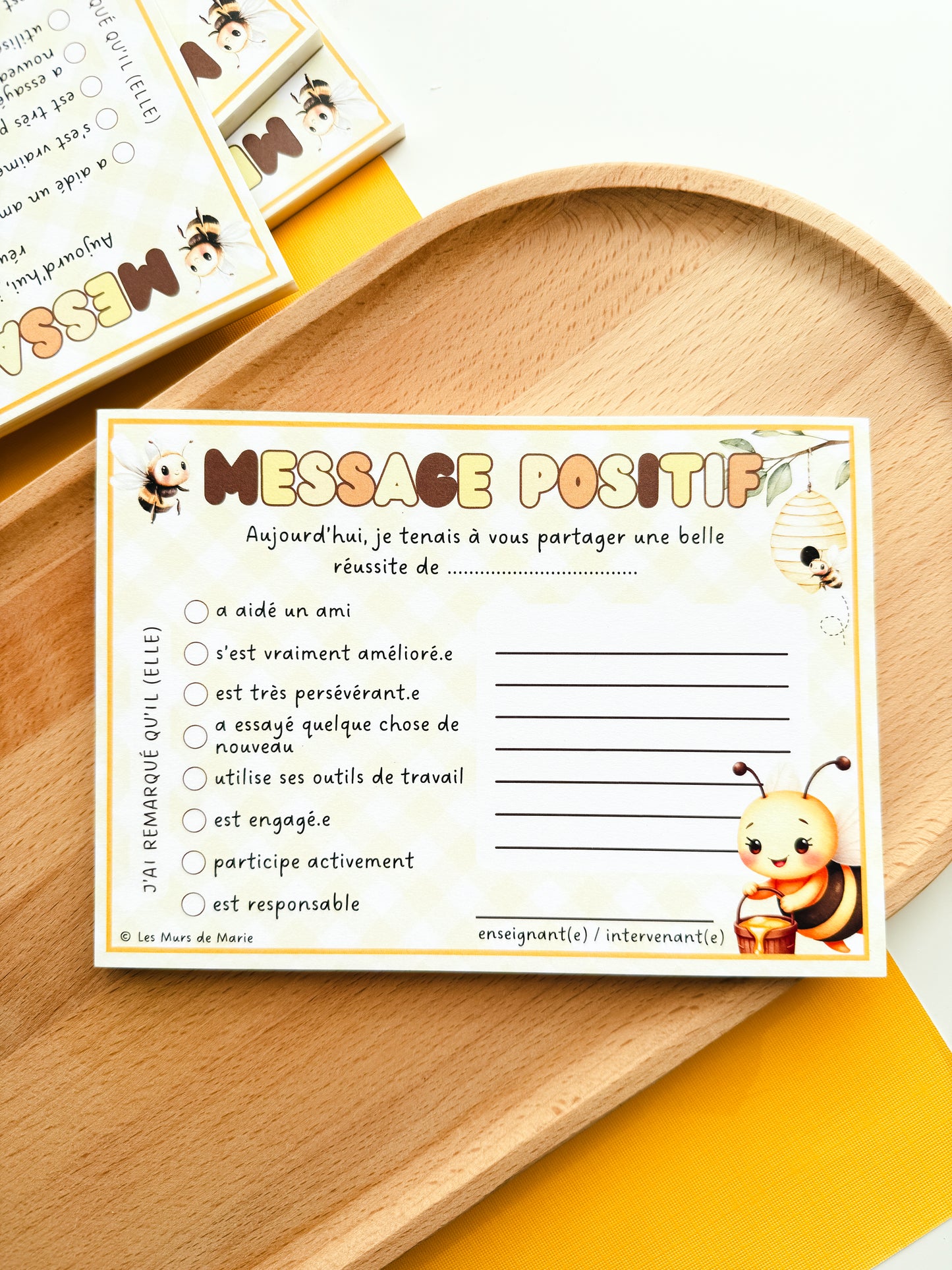 Message Positif Abeille