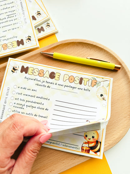 Message Positif Abeille