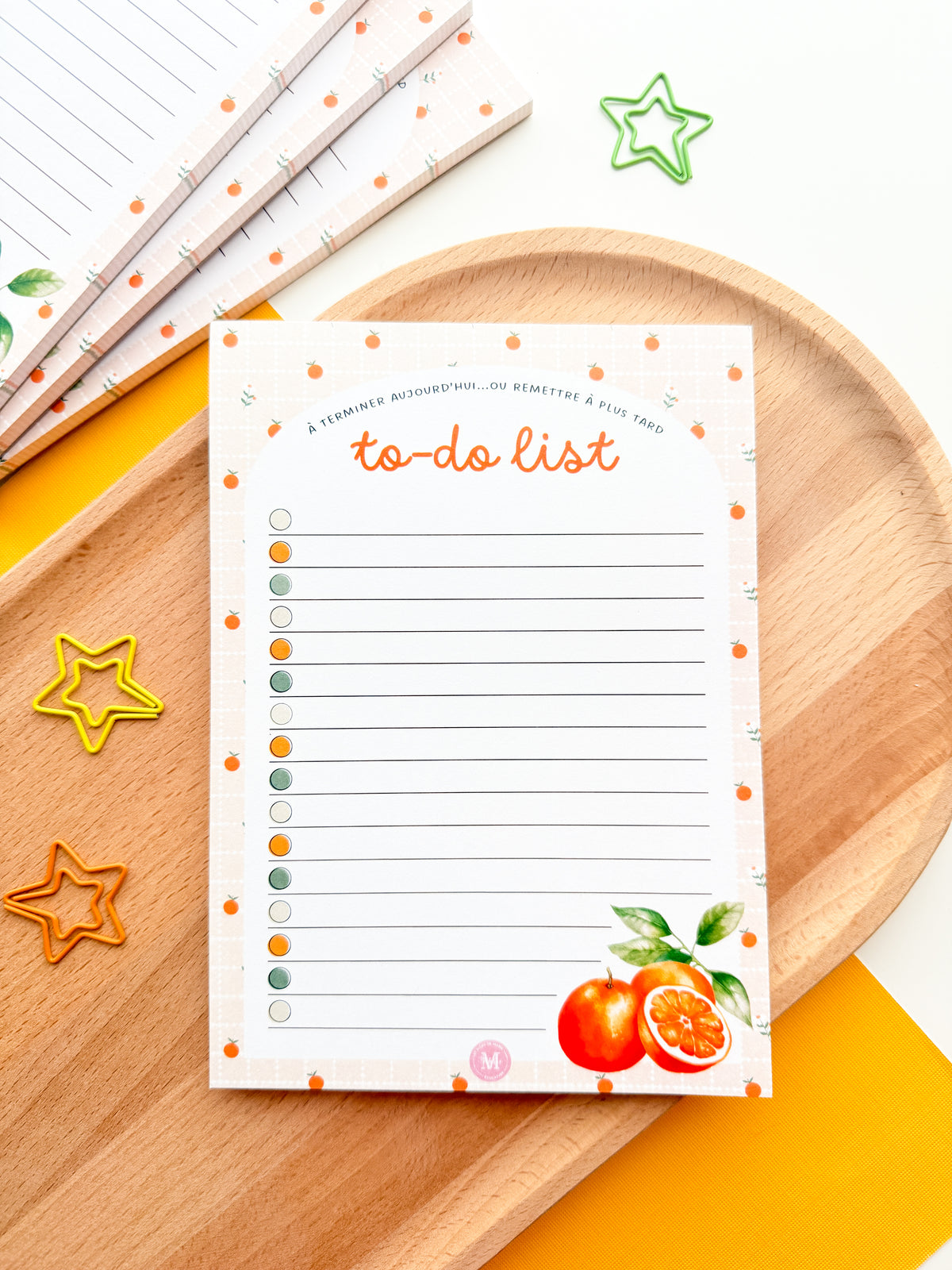 Bloc-notes Clémentine