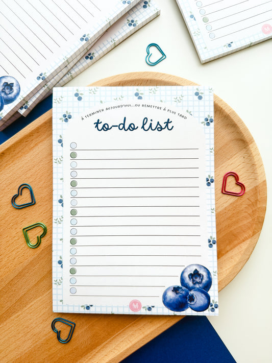 Bloc-notes Bleuette