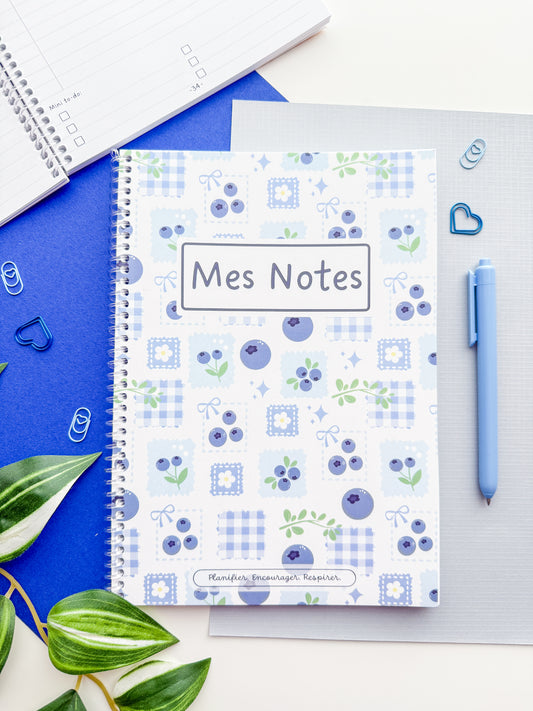 Cahier de Notes Bleuette