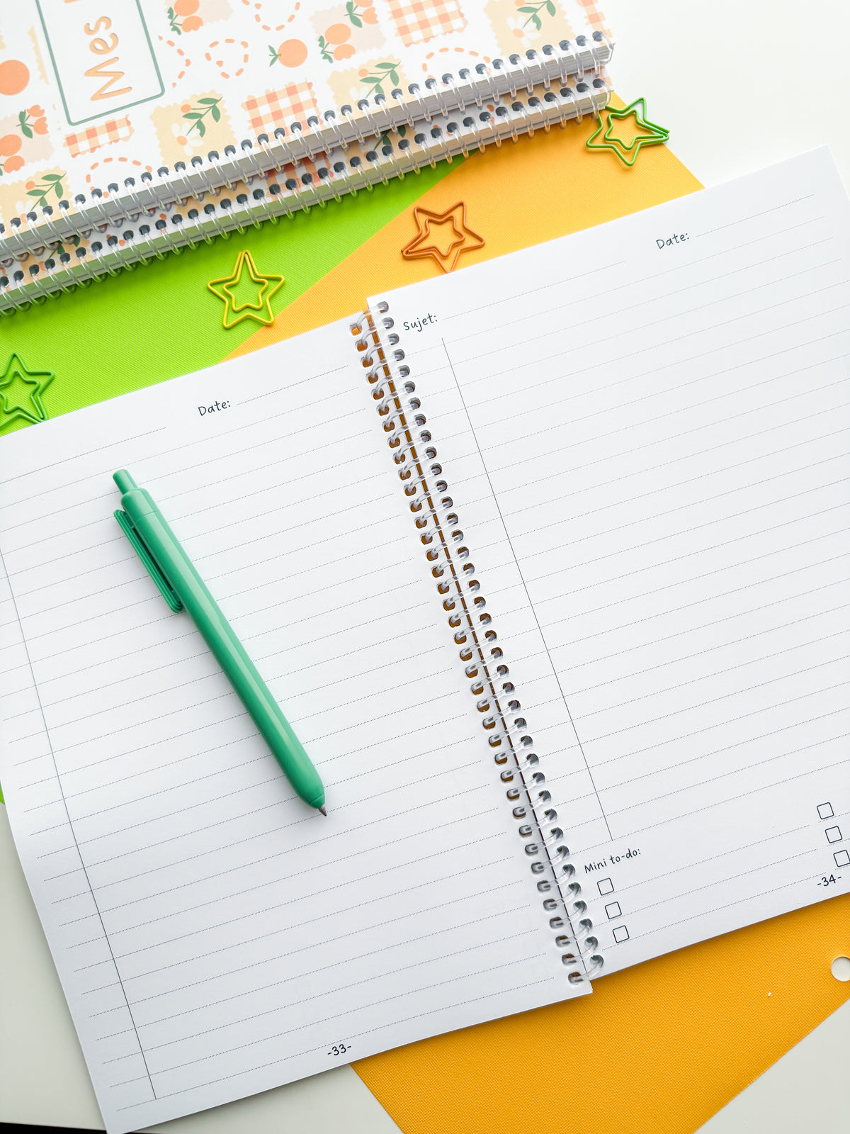 Cahier de Notes Clémentine