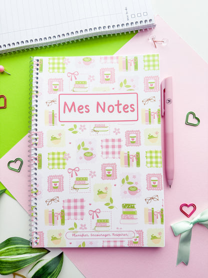 Cahier de Notes Matcha