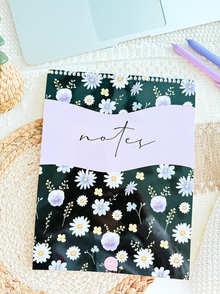 Cahier de Notes Marguerites