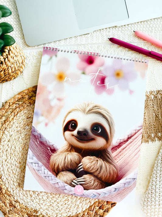 Cahier de Notes Paresseux