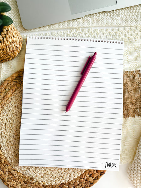 Cahier de Notes Marguerites
