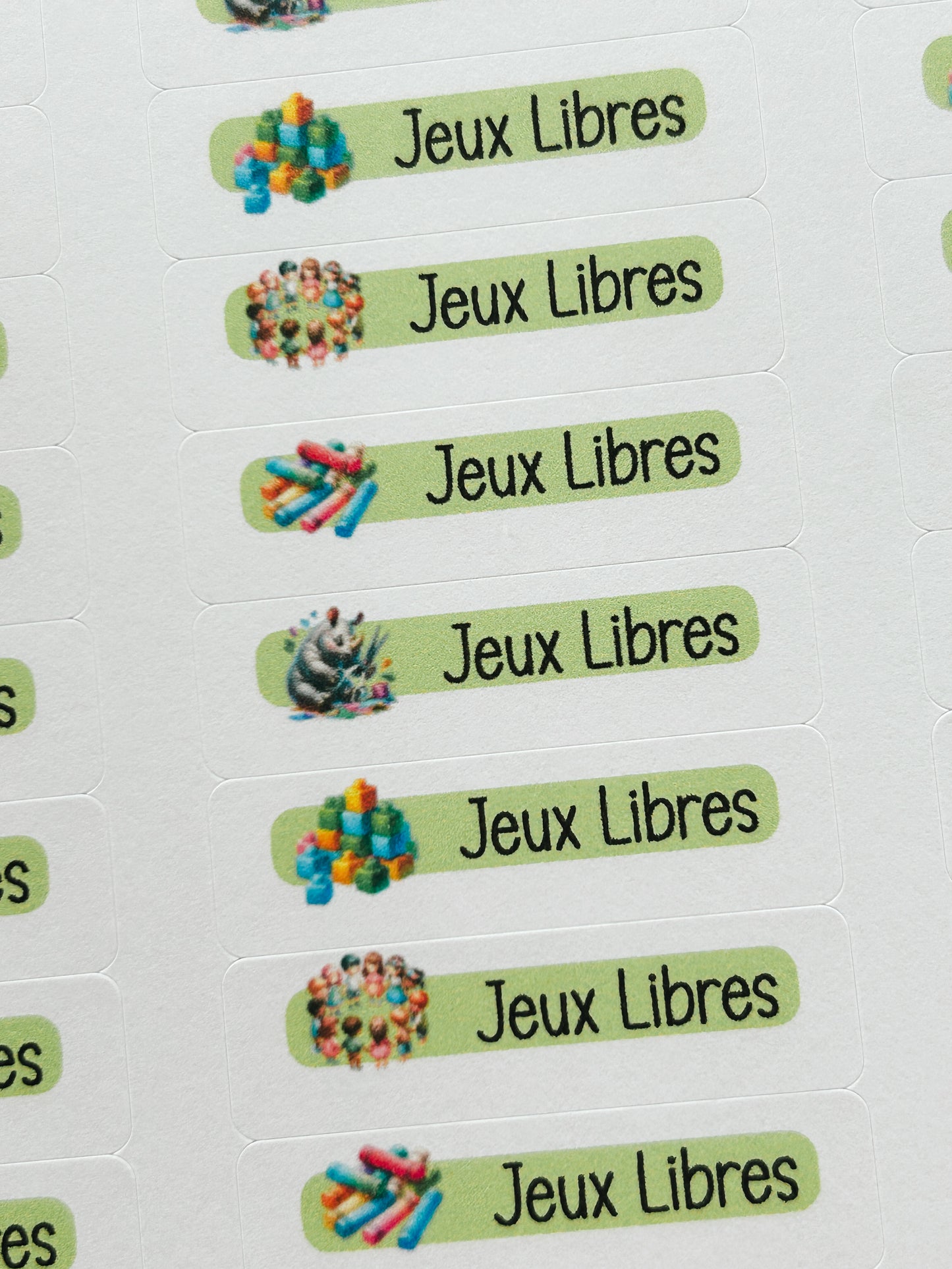 Enseignant.e, Jeux Libres