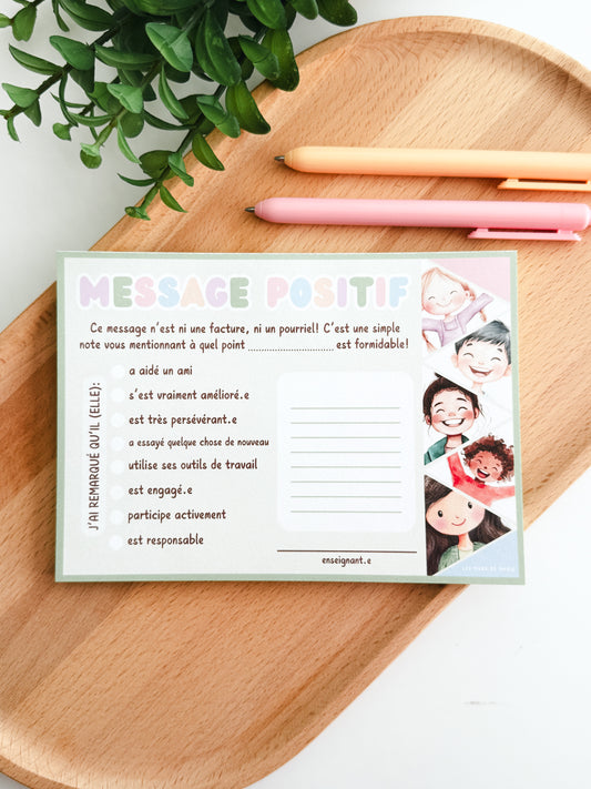 Message Positif Pastel