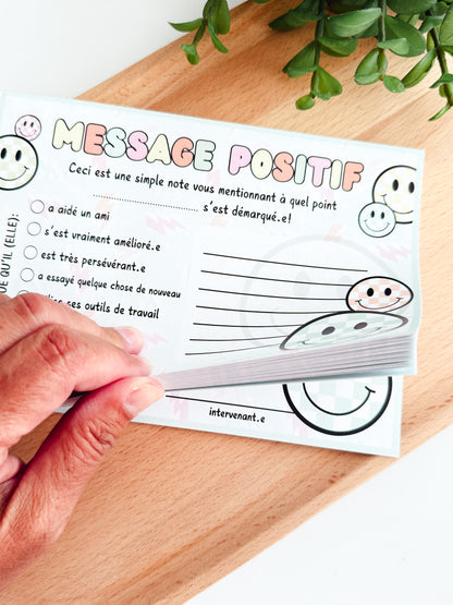 Message Positif Smiley