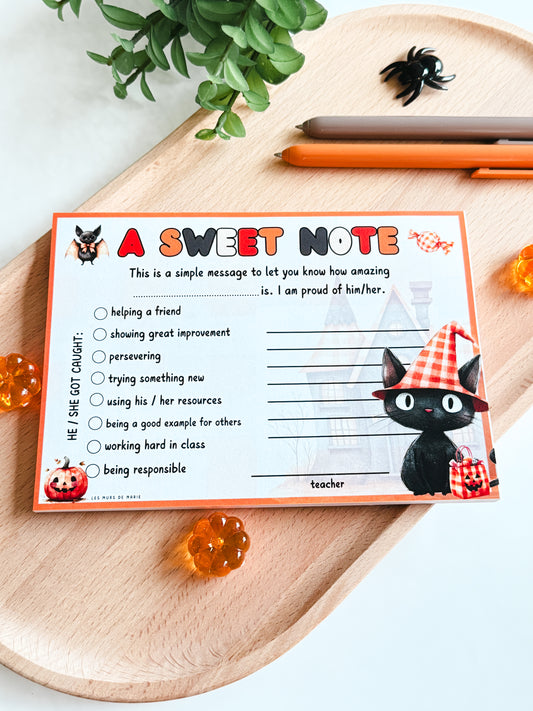 Sweet Note Halloween