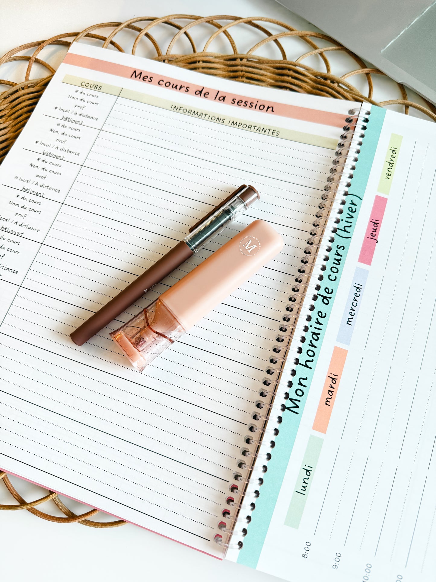 AGENDA ÉTUDIANT session hiver 2026