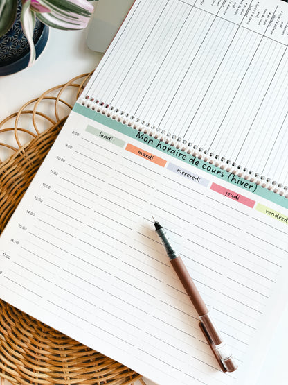 AGENDA ÉTUDIANT session hiver 2026