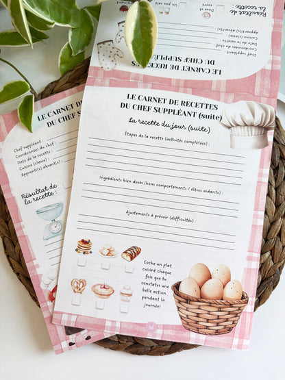 Rapports Suppléance "Chef cuisinier"