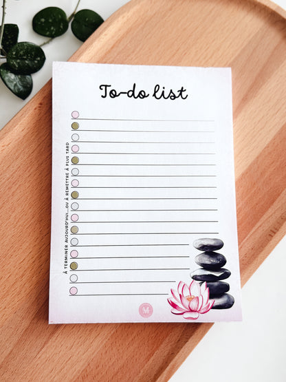 Bloc-notes "Équilibre" 5x7