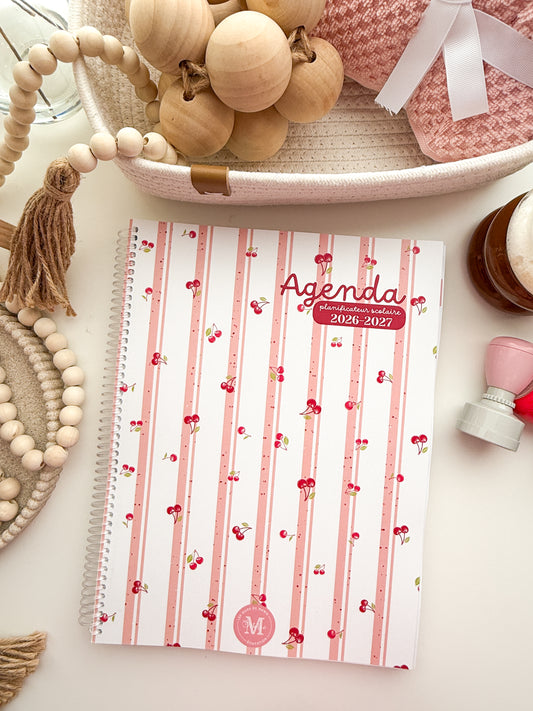 Teacher planner 2026-2027 CHERRY BLISS
