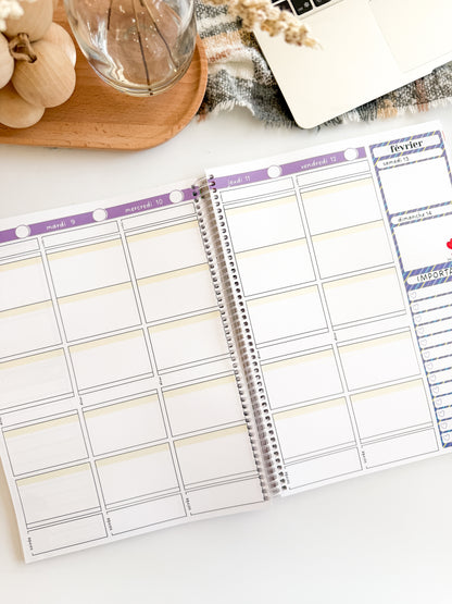 Teacher planner 2026-2027 CINÉMAGIE