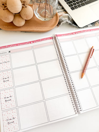 Agenda enseignants 2026-2027 ÉQUILIBRE