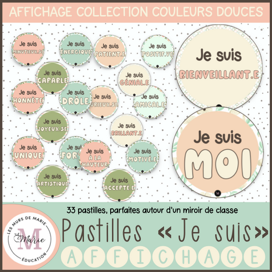 Affirmations Positives *Collection Couleurs Douces*