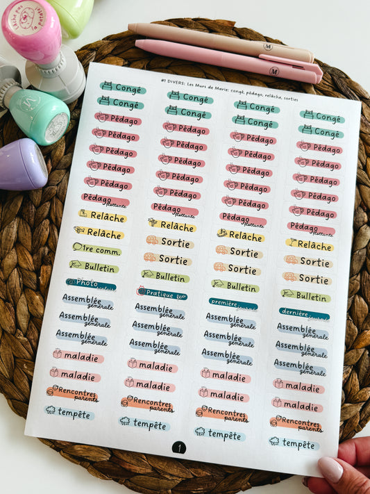Étiquettes Les Essentielles