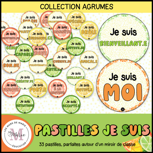 Affirmations Positives *Collection Agrumes*