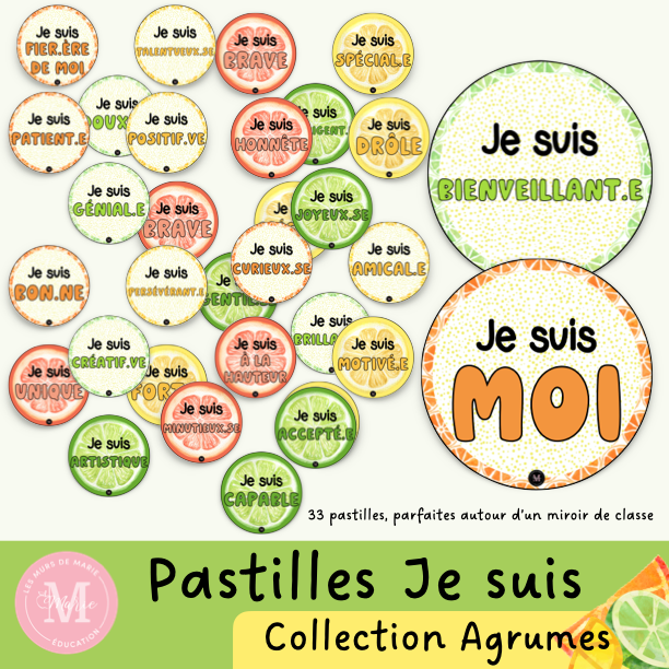 Affirmations Positives *Collection Agrumes*