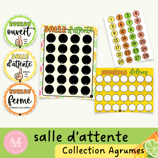 Salle d'Attente *Collection Agrumes*