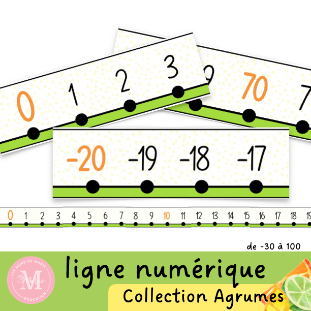 Ligne Numérique *Collection Agrumes*