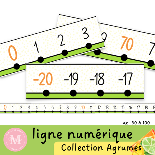 Ligne Numérique *Collection Agrumes*