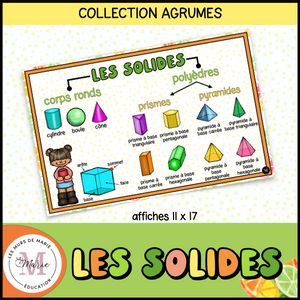 Les Solides *Collection Agrumes*