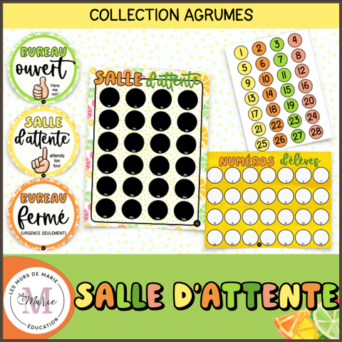 Salle d'Attente *Collection Agrumes*
