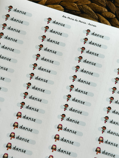 Étiquettes Danse